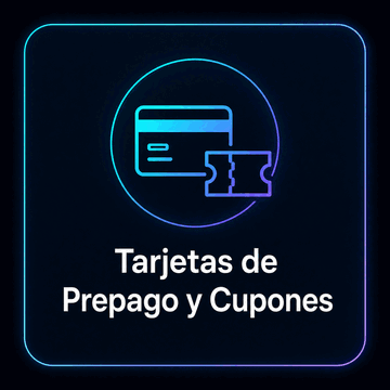 Tarjetas de Prepago y Cupones